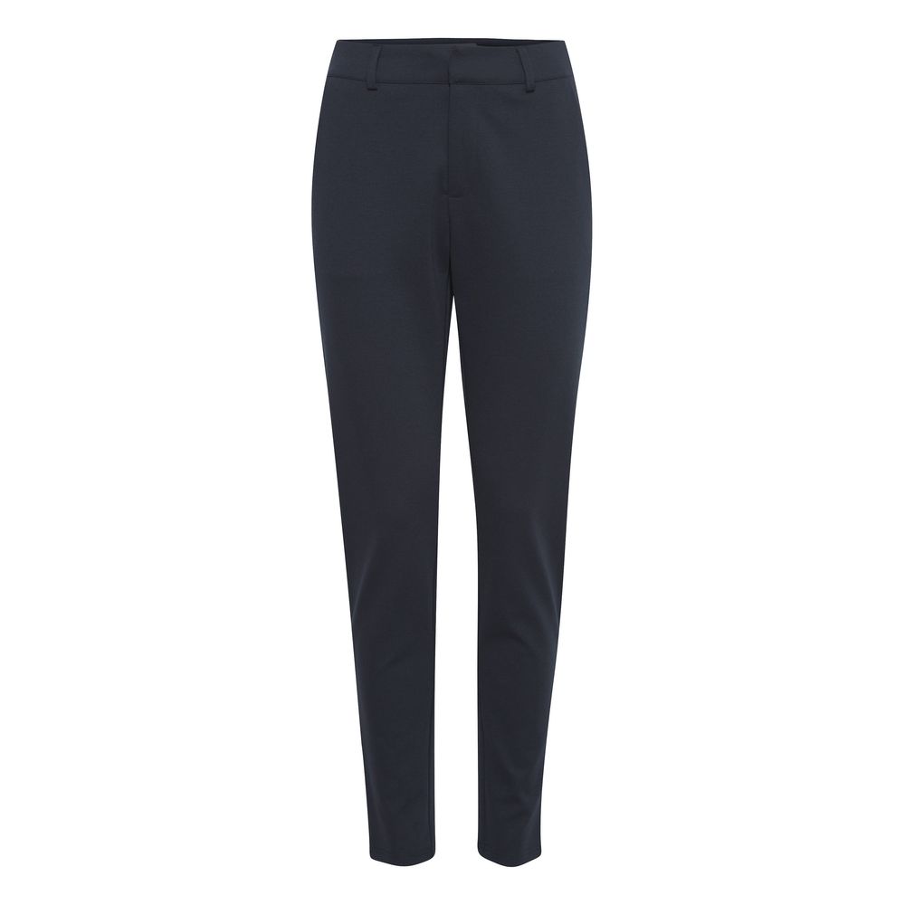 ICHI – Blaue Hose aus recyceltem Polyester