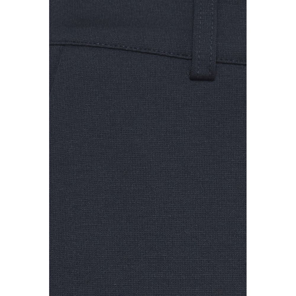 ICHI – Blaue Hose aus recyceltem Polyester