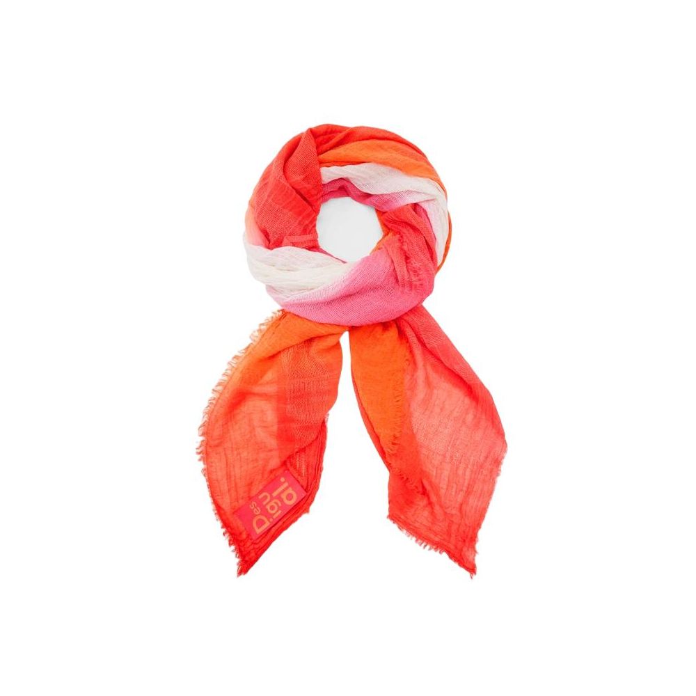 Desigual Orange Polyester Schal