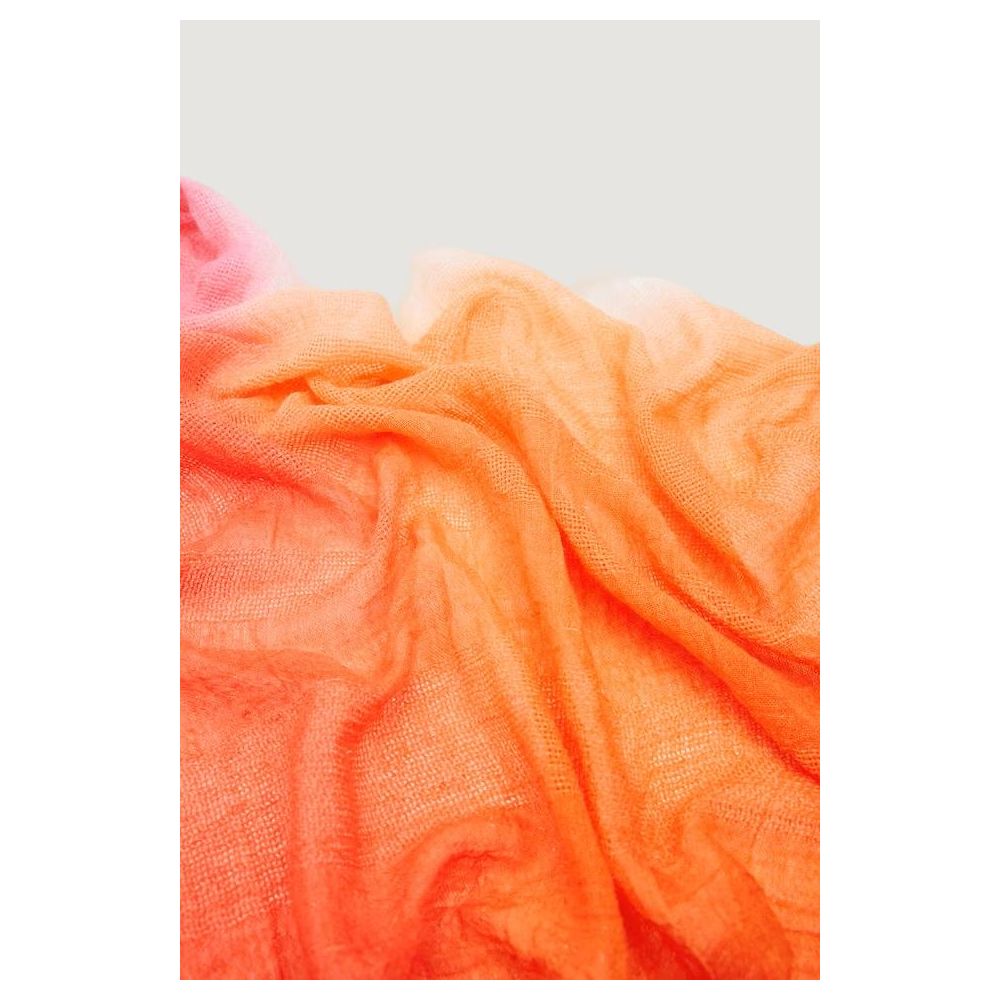 Desigual Orange Polyester Schal