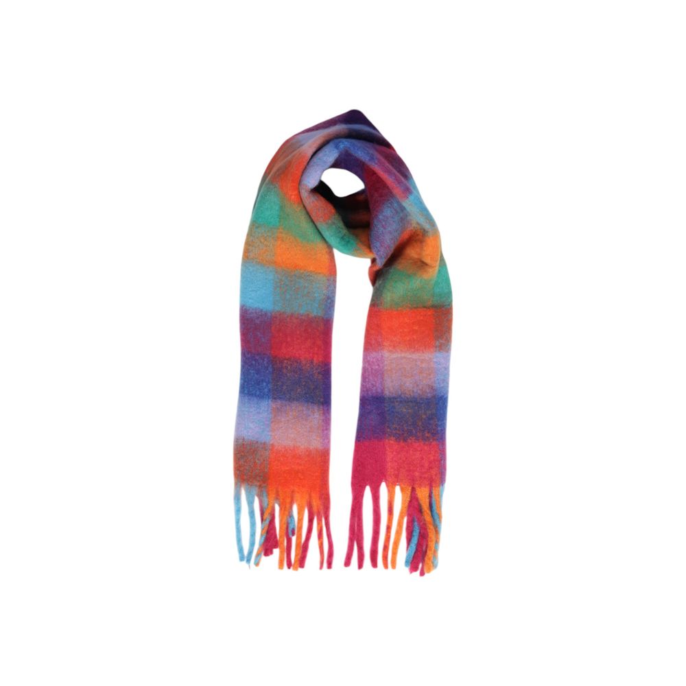 Pieces – Orangefarbener Schal aus recyceltem Polyester