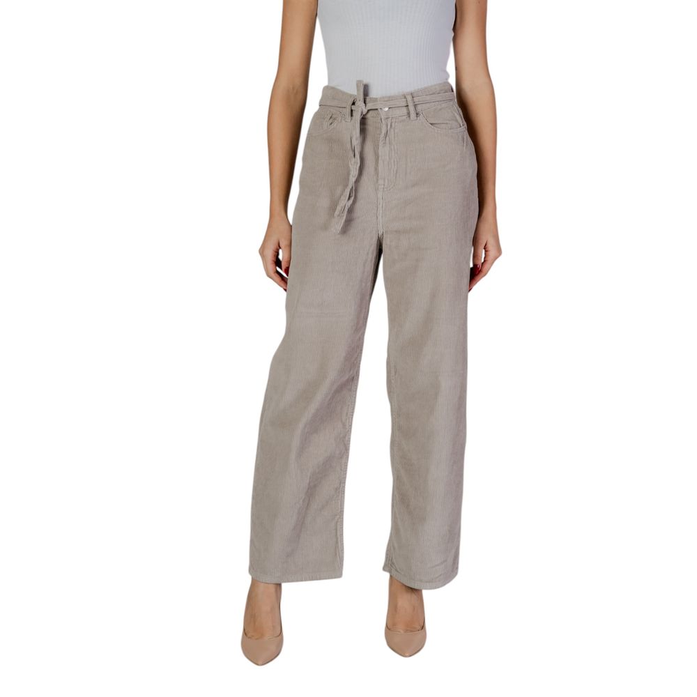 Only Beige Baumwolljeans &amp; Hose