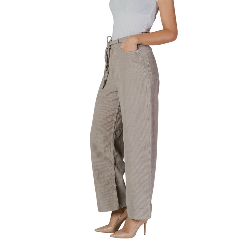 Only Beige Baumwolljeans &amp; Hose