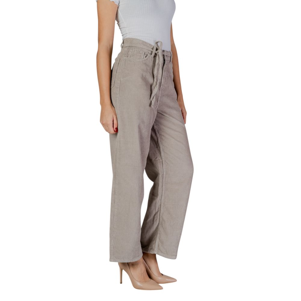 Only Beige Baumwolljeans &amp; Hose