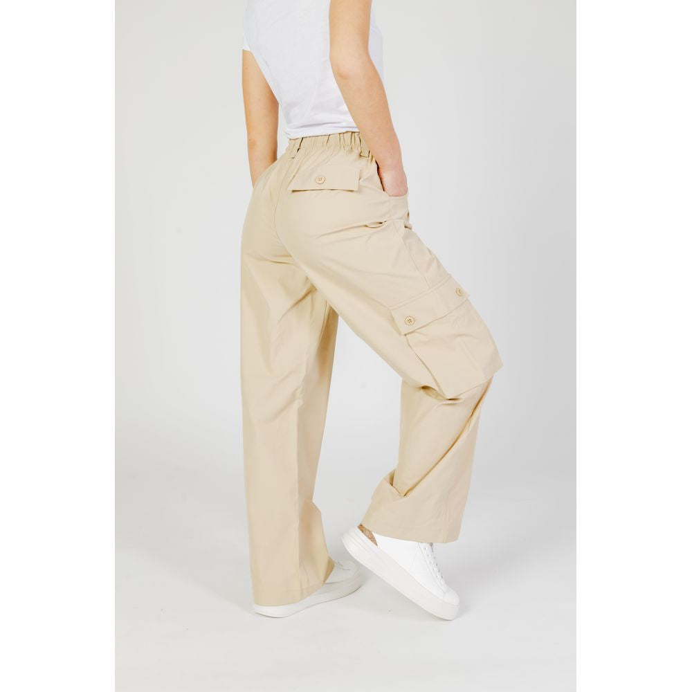 Only Beige Baumwolljeans &amp; Hose