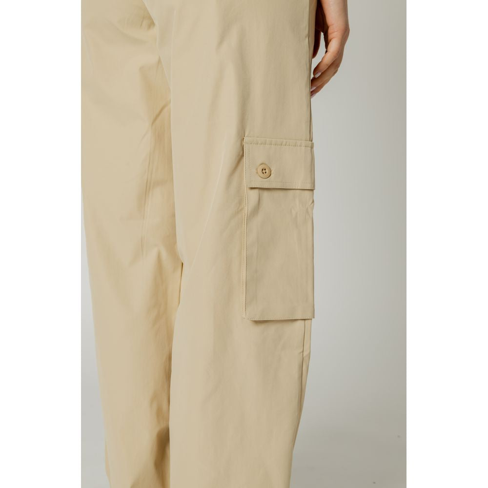 Only Beige Baumwolljeans &amp; Hose
