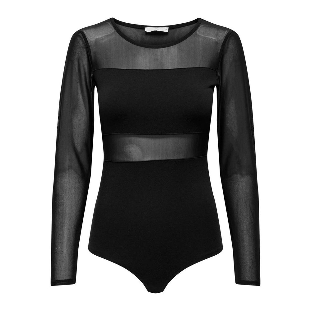 Only – Schwarzer Baumwoll-Body