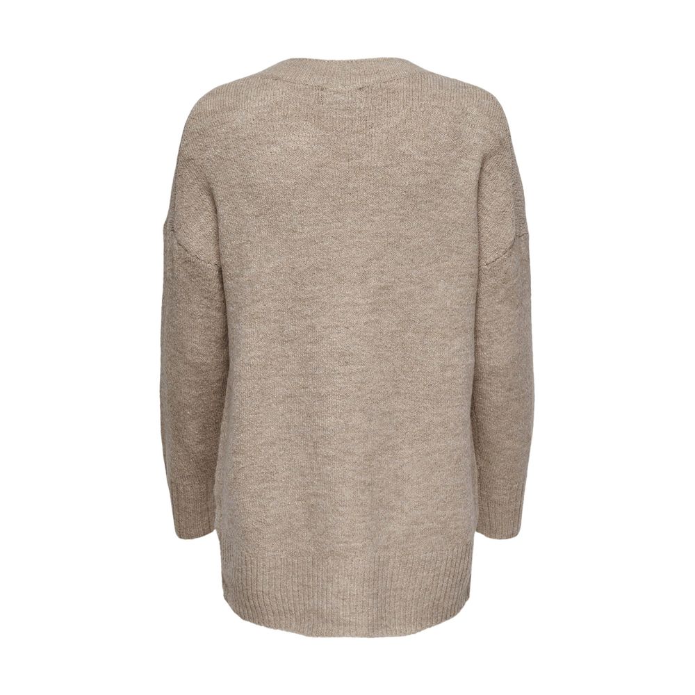 Only Beige Marabou Pullover