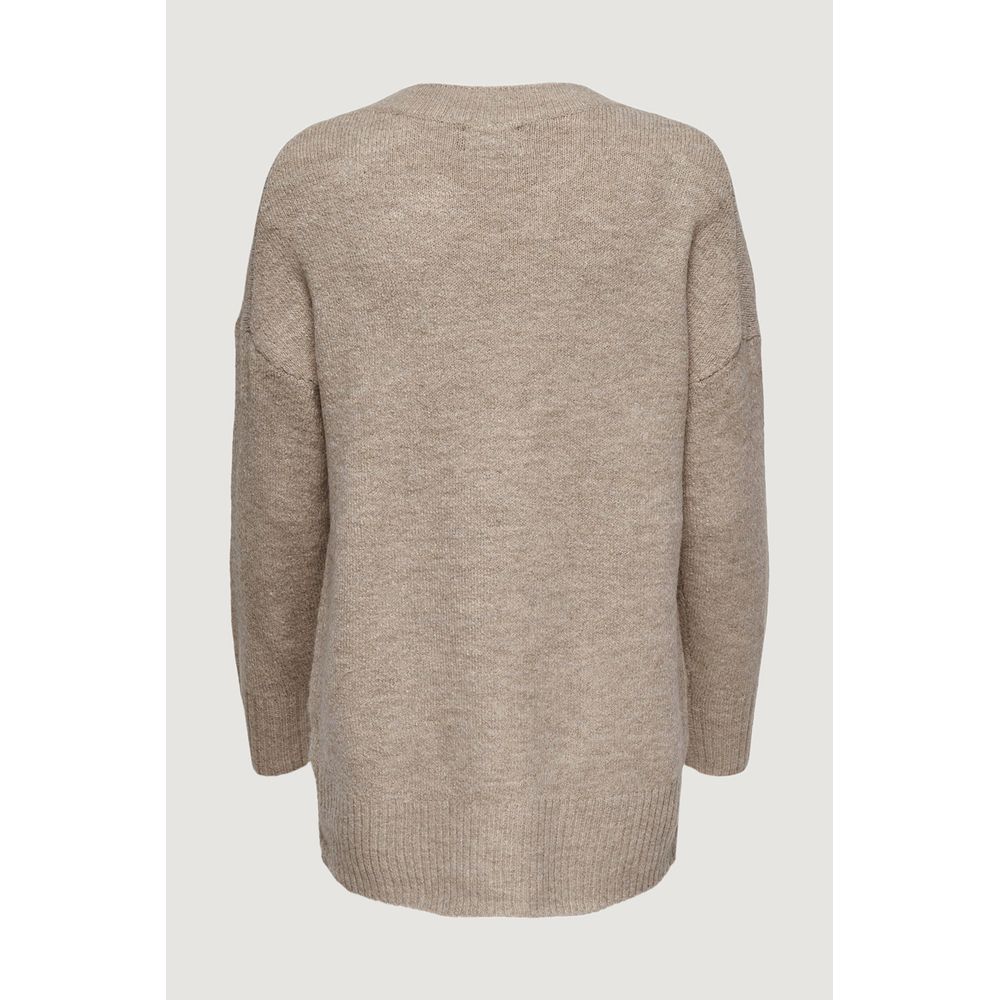 Only Beige Marabou Pullover