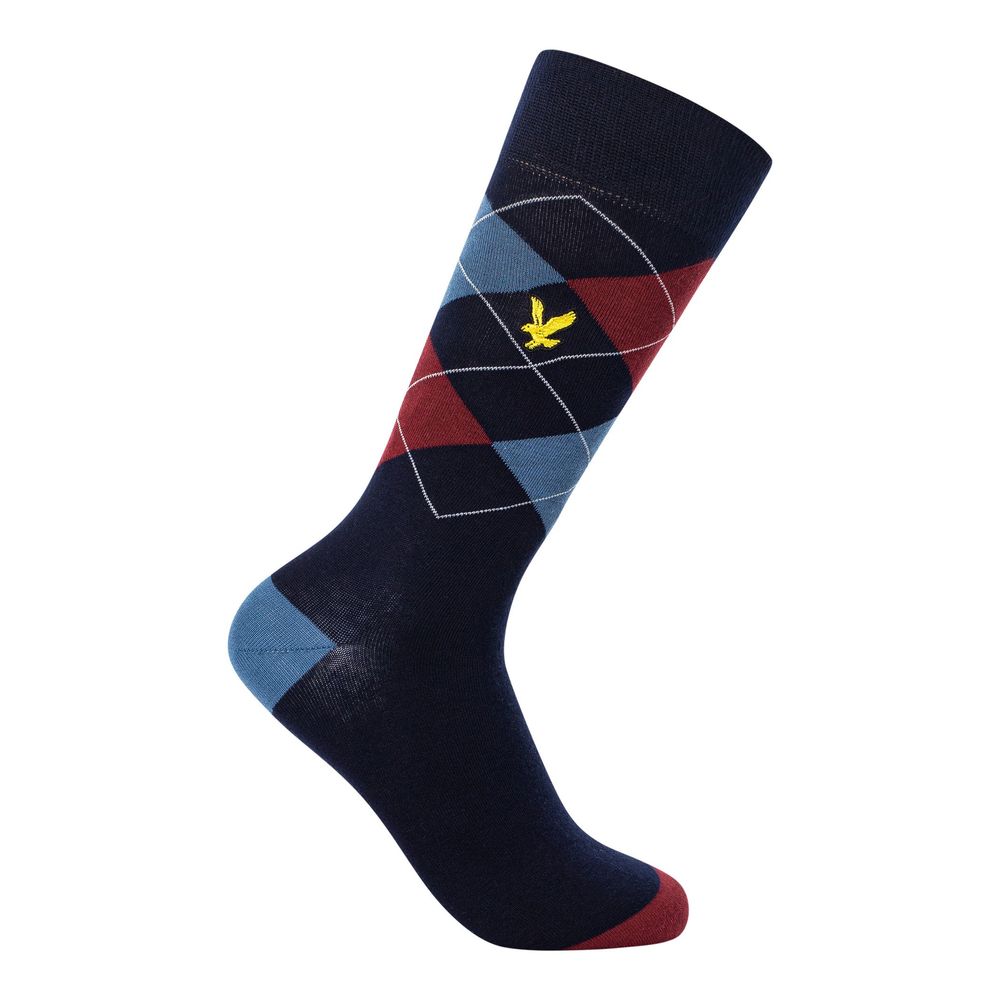 Lyle &amp; Scott – Bordeauxfarbene Boxershorts aus Baumwolle
