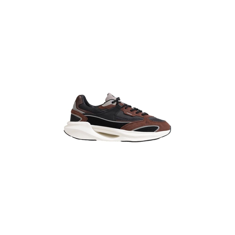 DATE Grauer Stoff-Sneaker