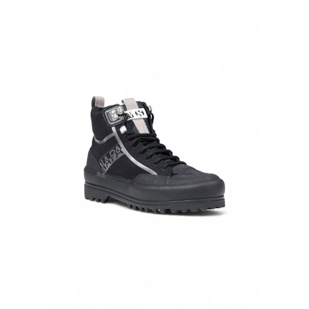 Superga – Schwarze Stoff-Sneaker