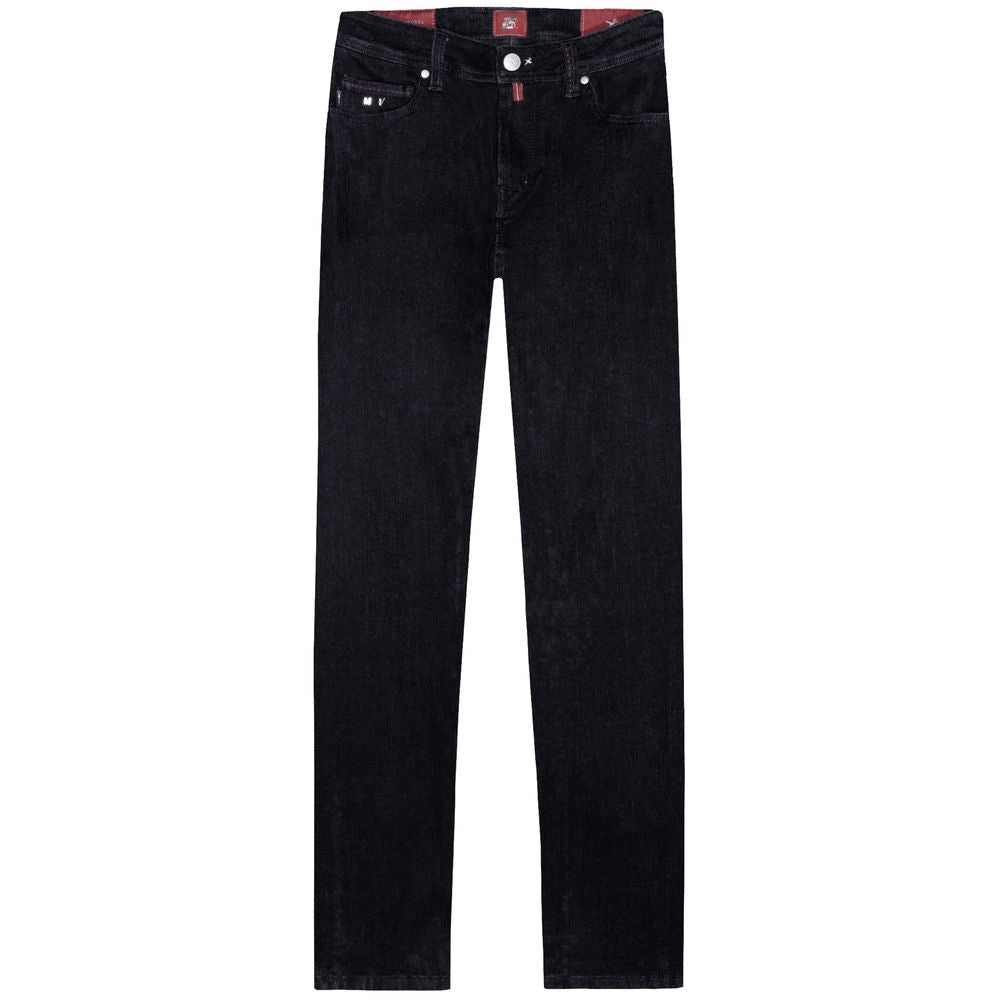 Tramarossa Schwarze Jeans und Hose aus Baumwolle