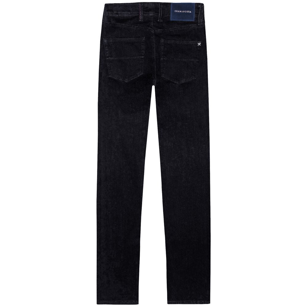 Tramarossa Schwarze Jeans und Hose aus Baumwolle