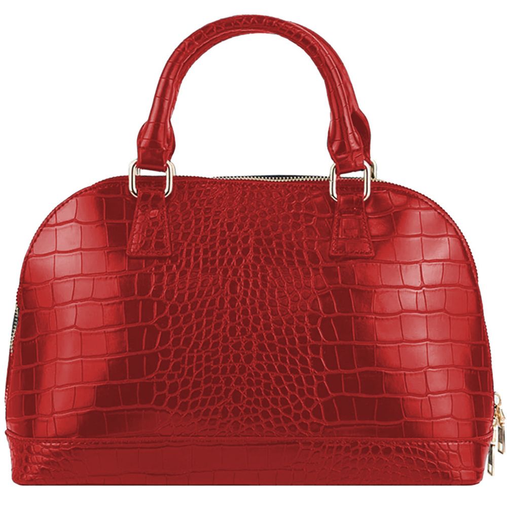CRISTINAEFFE Rote Polyethylen-Handtasche