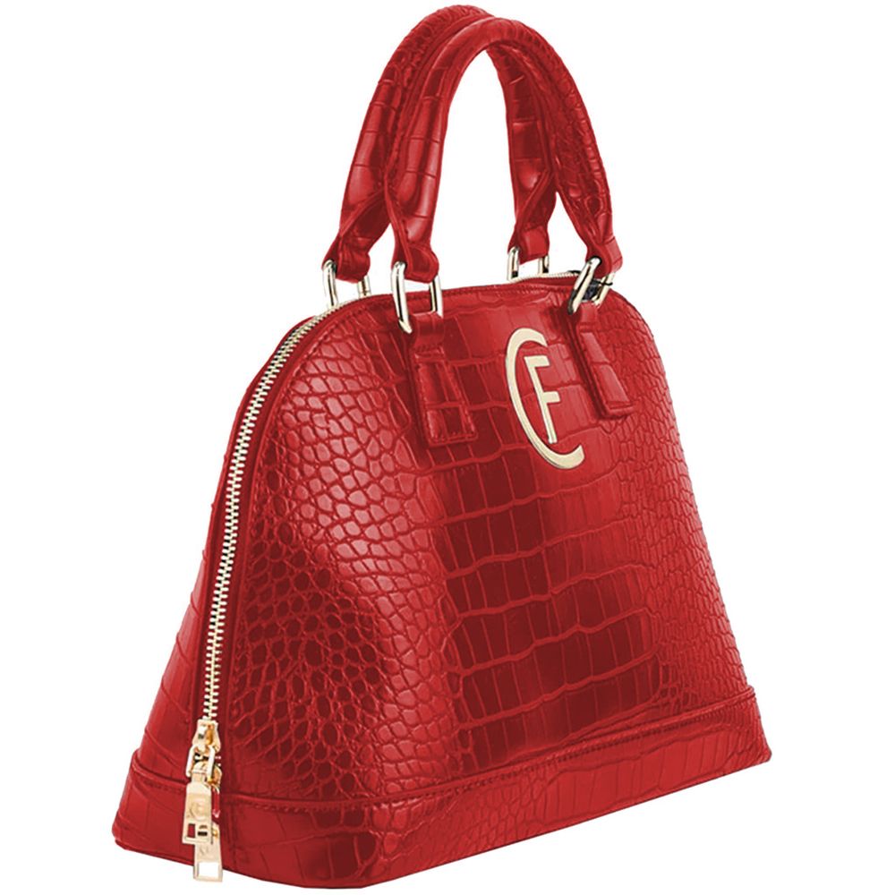 CRISTINAEFFE Rote Polyethylen-Handtasche