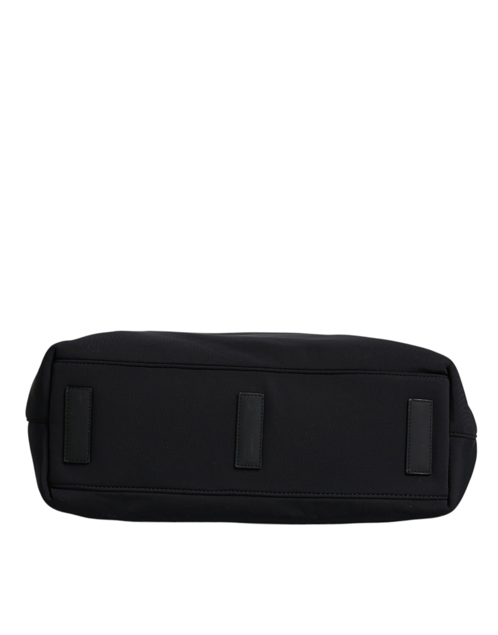 Dolce &amp; Gabbana Schwarze Canvas-Einkaufstasche mit DG-Logo für Damen
