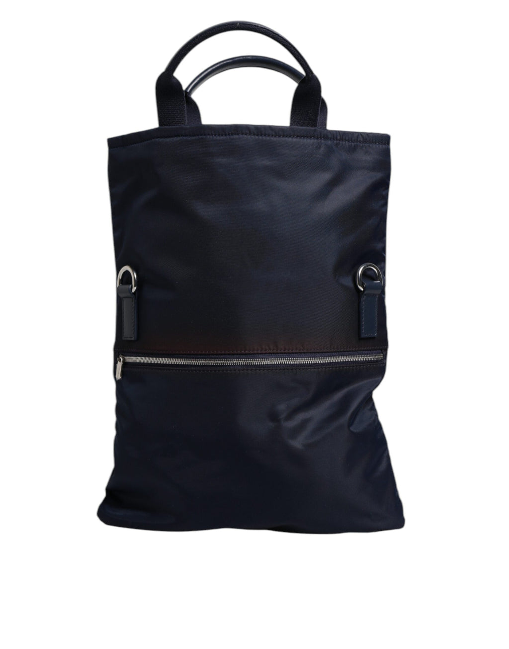 Dolce &amp; Gabbana – Wickeltasche aus dunkelblauem Nylon mit Schulterriemen