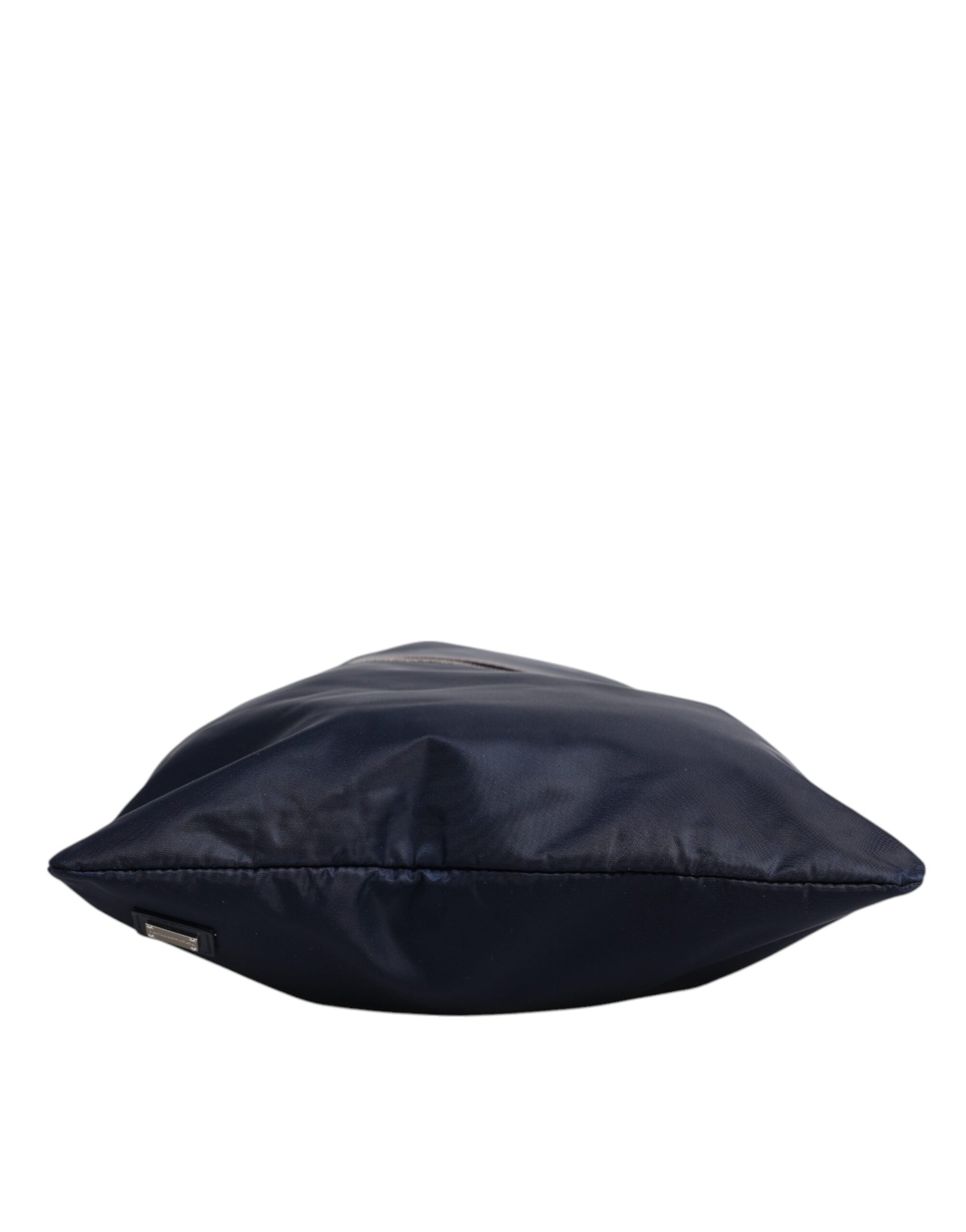 Dolce &amp; Gabbana – Wickeltasche aus dunkelblauem Nylon mit Schulterriemen