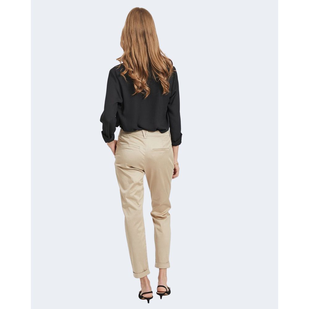 Schwarzes Polyesterhemd von Vila Clothes
