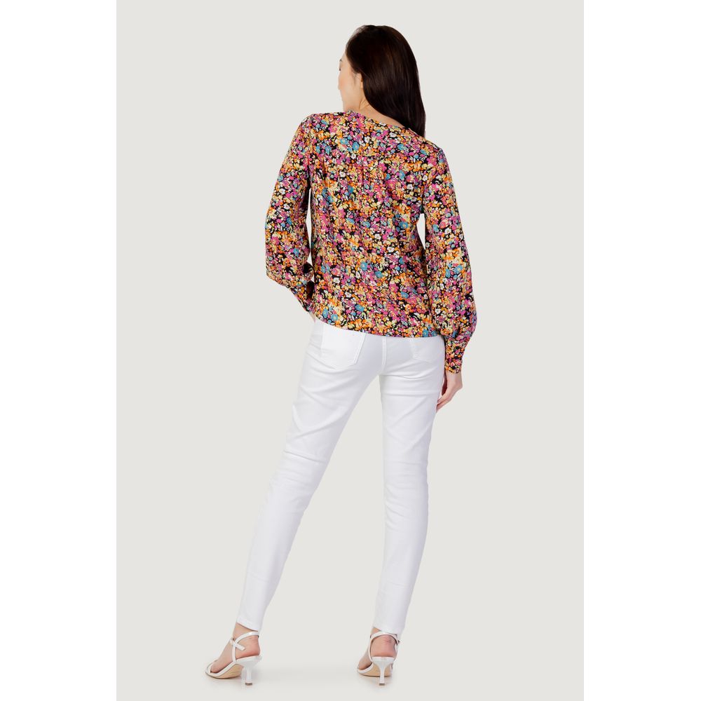 Only – Mehrfarbiges Hemd aus recyceltem Polyester