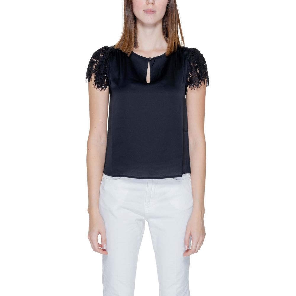 Guess Schwarze Polyesterbluse