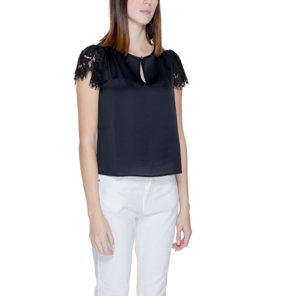 Guess Schwarze Polyesterbluse