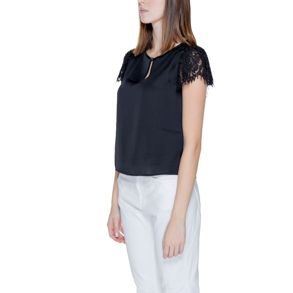 Guess Schwarze Polyesterbluse