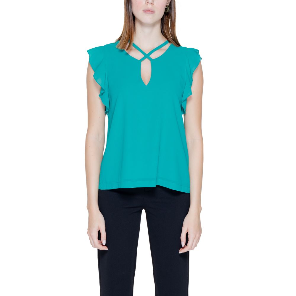 Grüne Polyesterbluse von Rinascimento