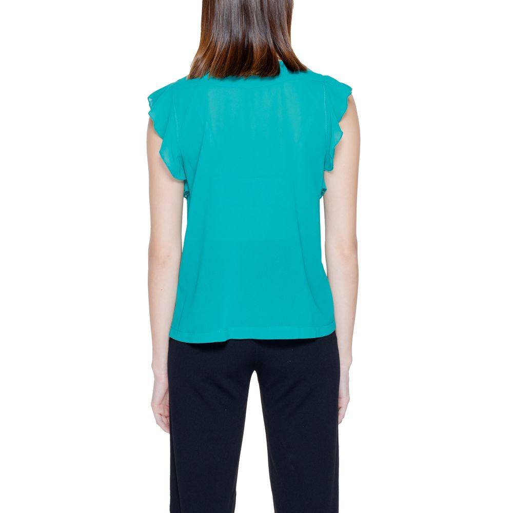 Grüne Polyesterbluse von Rinascimento