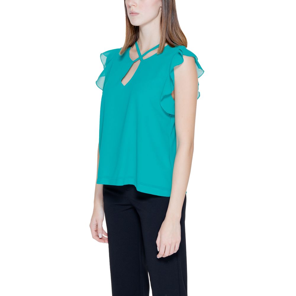 Grüne Polyesterbluse von Rinascimento