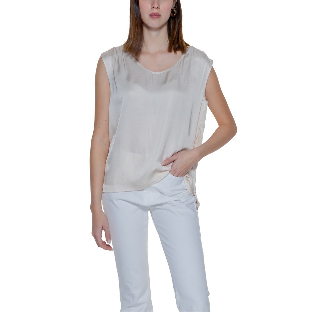 Street One – Cremefarbene Viskosebluse