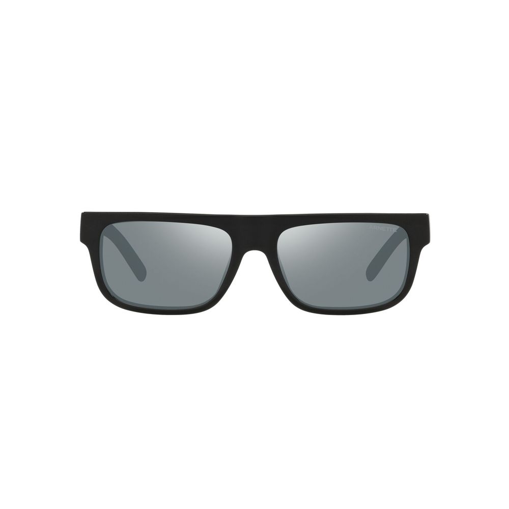 Arnette – Schwarze Sonnenbrille aus Kalbshaar