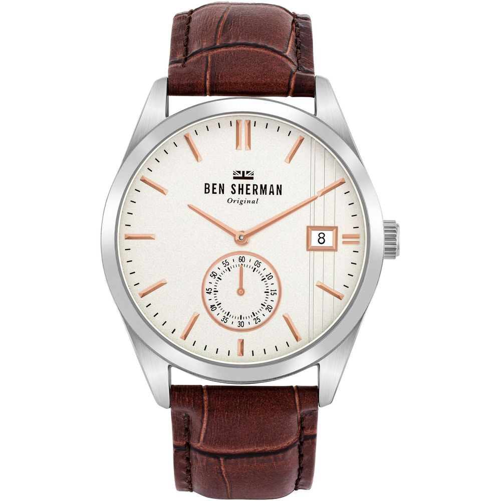 Ben Sherman – Braune Lederuhr