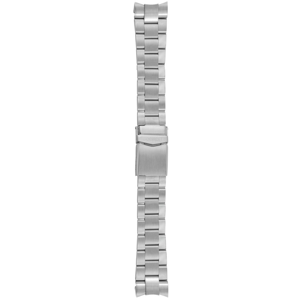 Bobroff Silver Stainless Steel Bracelet Watch