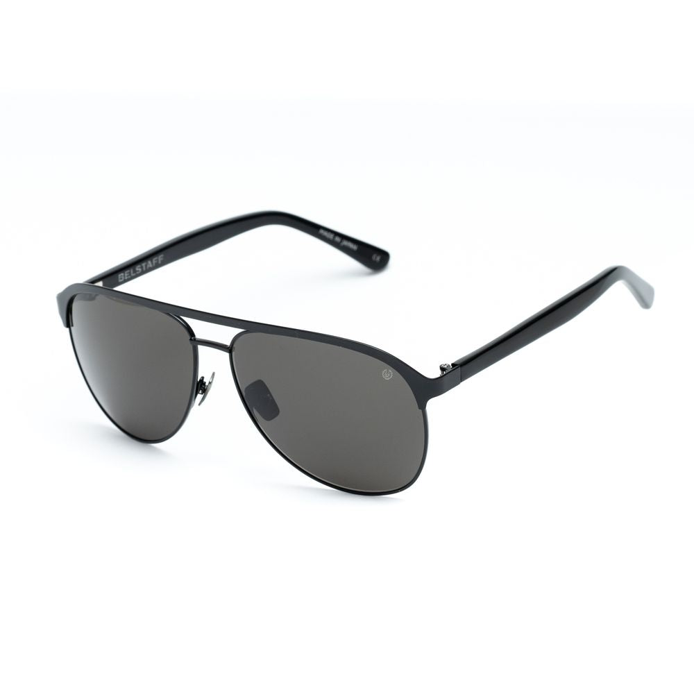 Belstaff – Schwarze Acetat-Sonnenbrille