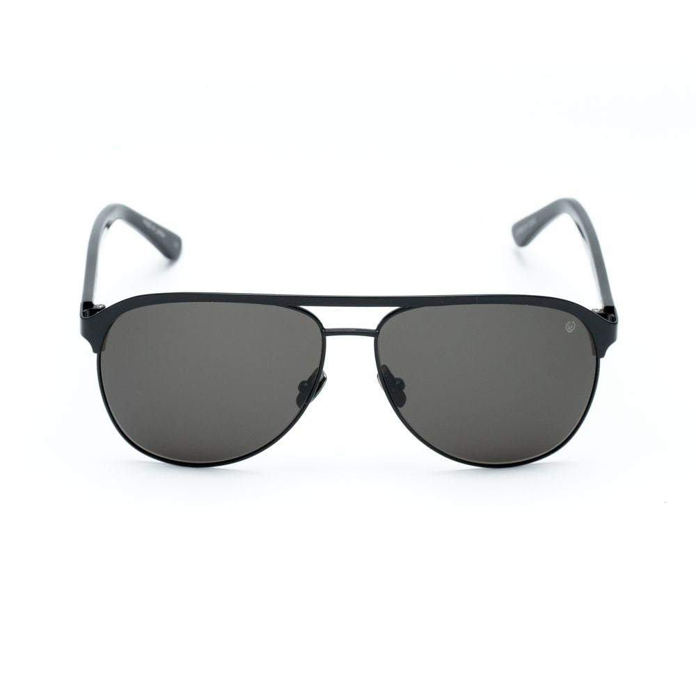 Belstaff – Schwarze Acetat-Sonnenbrille