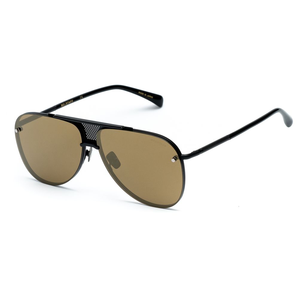 Belstaff Sonnenbrille aus schwarzem Titan