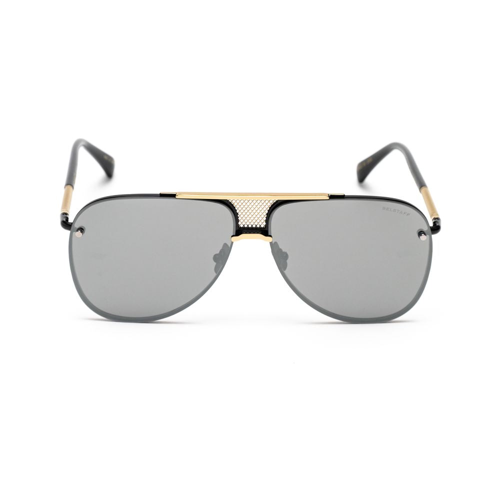Belstaff Sonnenbrille aus schwarzem Titan