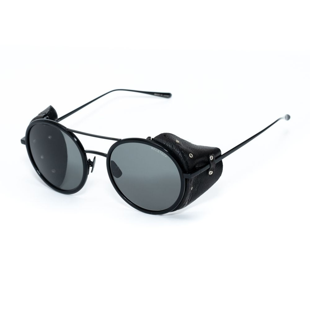 Belstaff Sonnenbrille aus schwarzem Titan