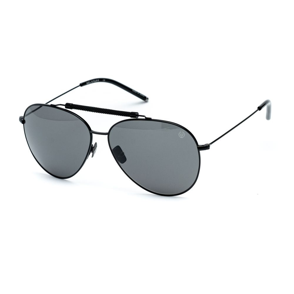 Belstaff Sonnenbrille aus schwarzem Titan