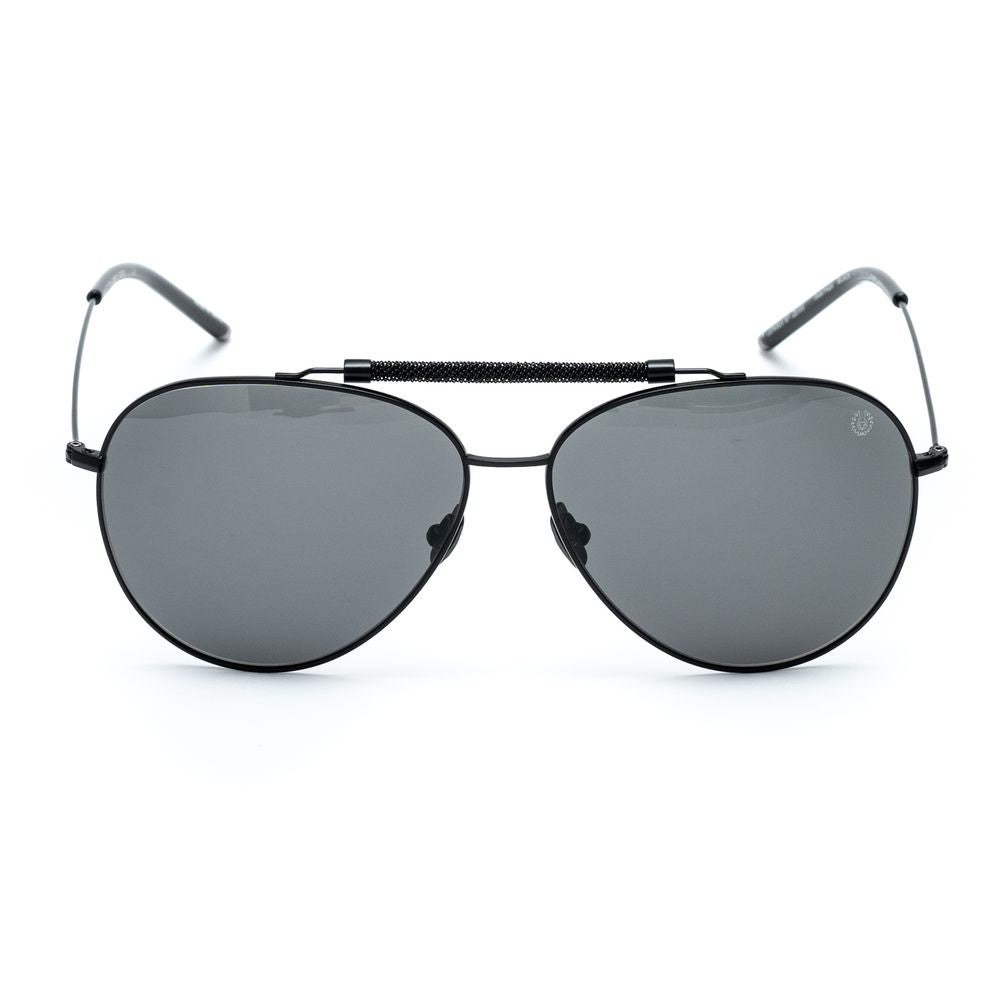 Belstaff Sonnenbrille aus schwarzem Titan