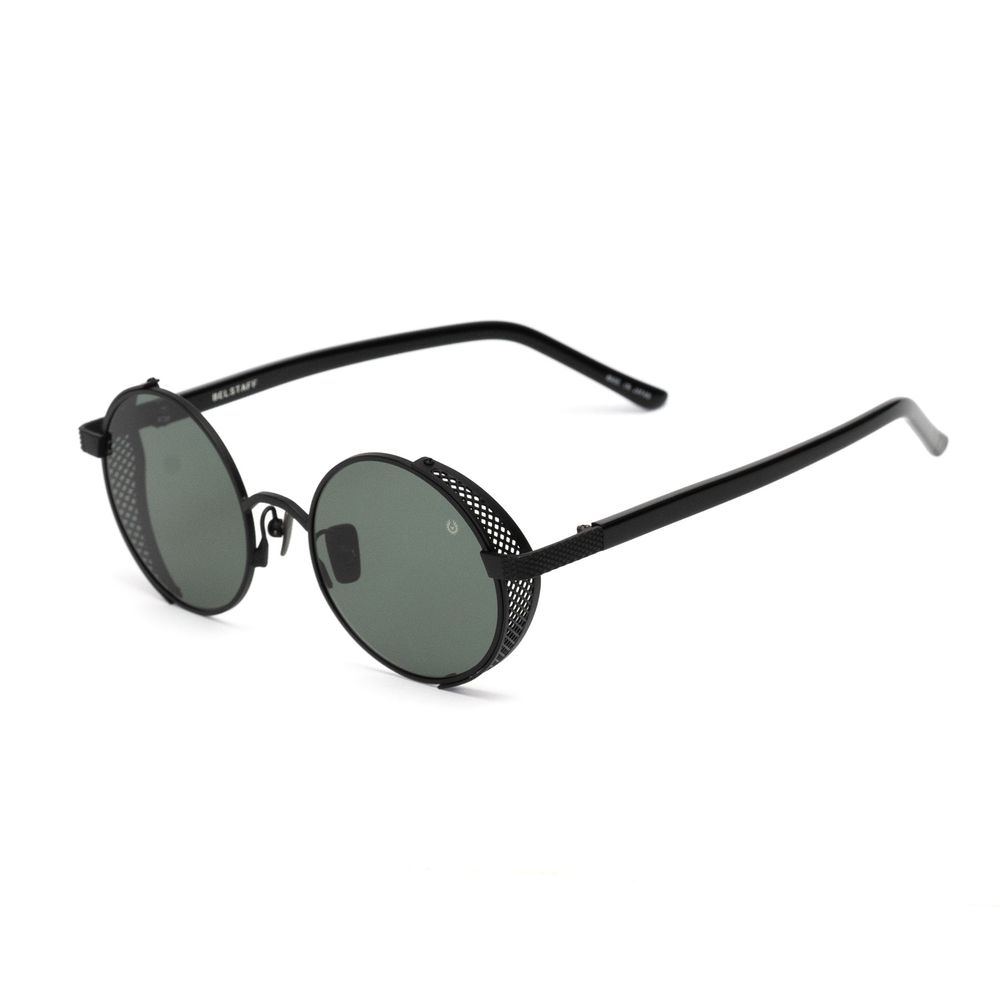 Belstaff – Schwarze Acetat-Sonnenbrille