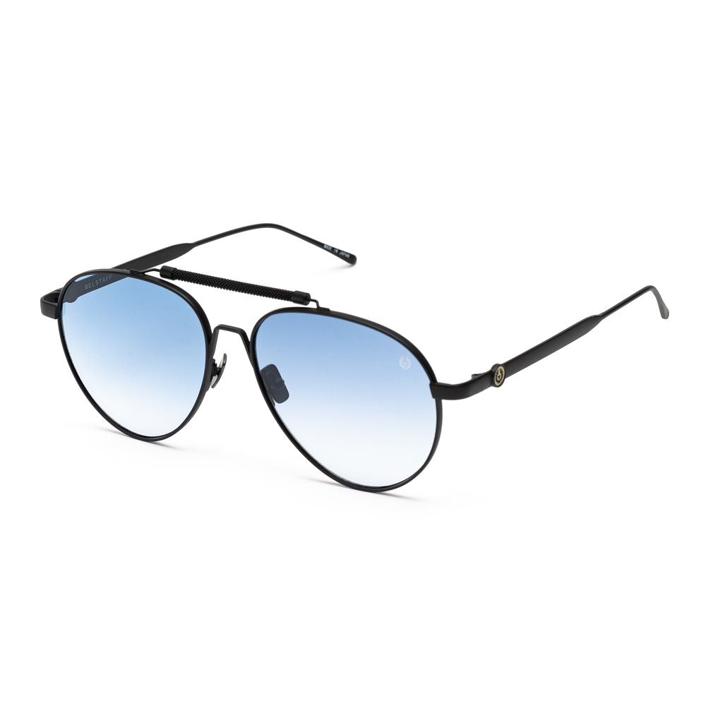 Belstaff – Schwarze Sonnenbrille aus Edelstahl
