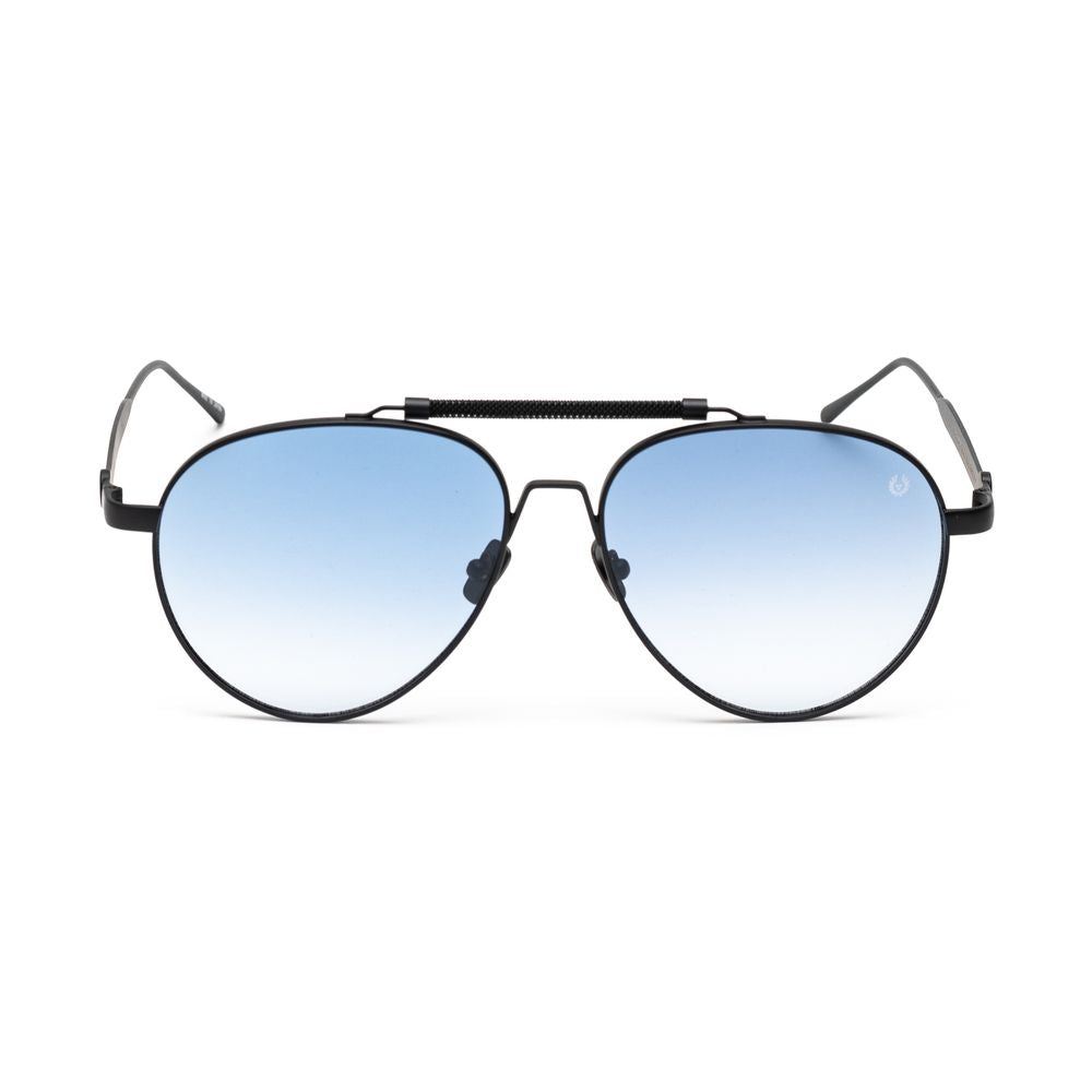 Belstaff – Schwarze Sonnenbrille aus Edelstahl