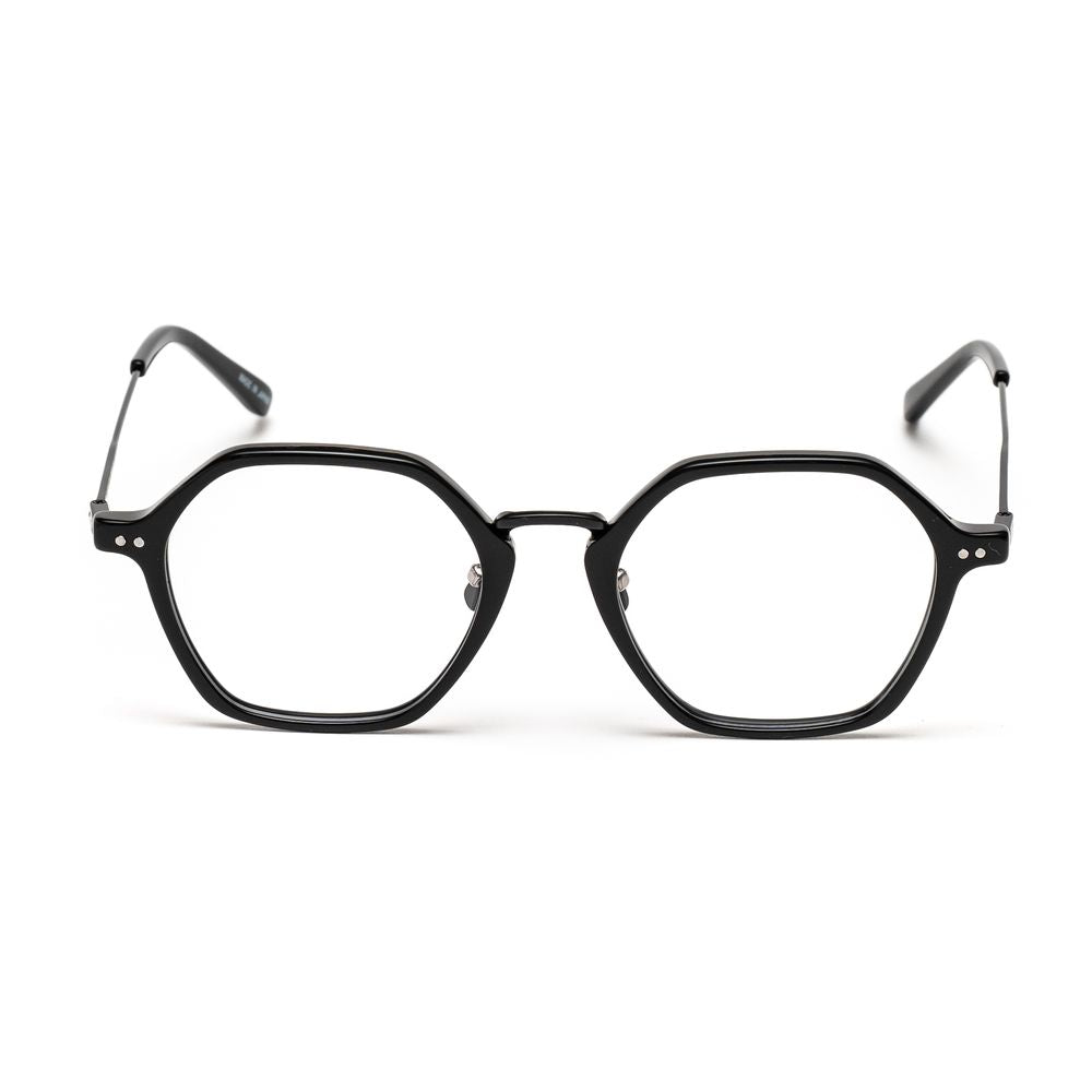 Belstaff Schwarze Edelstahlrahmen