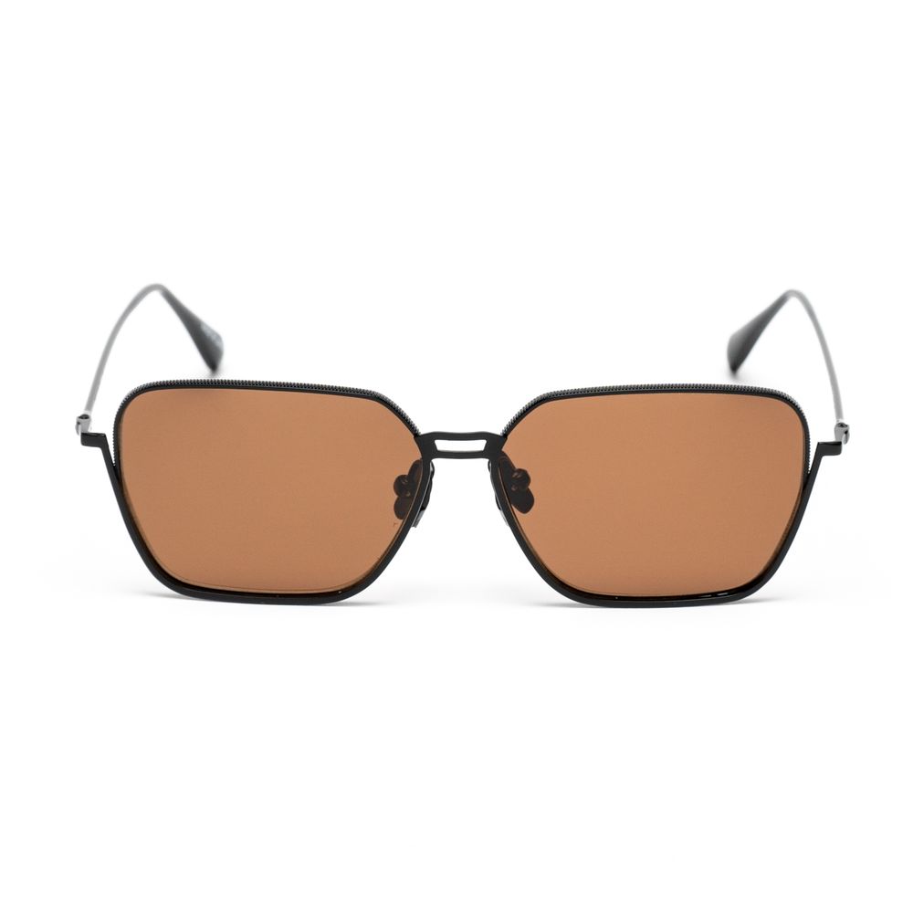 Belstaff – Schwarze Sonnenbrille aus Edelstahl