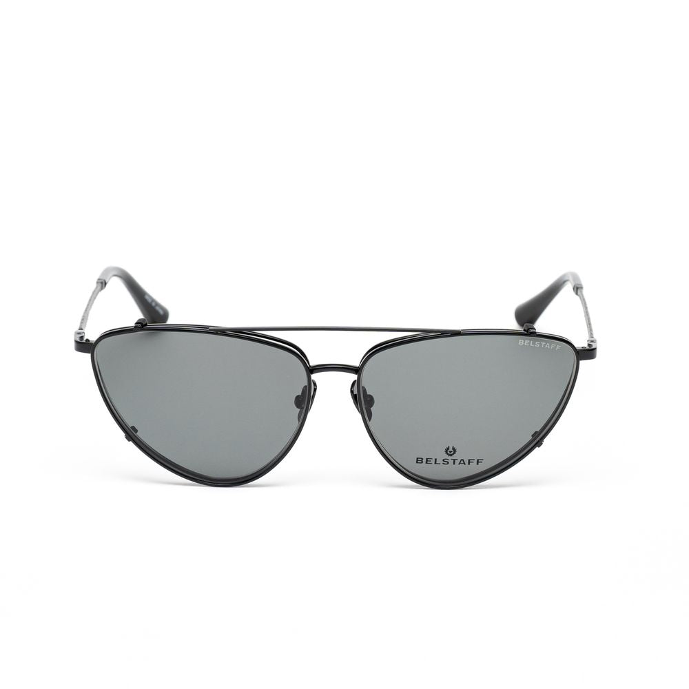 Belstaff Schwarze Titanrahmen