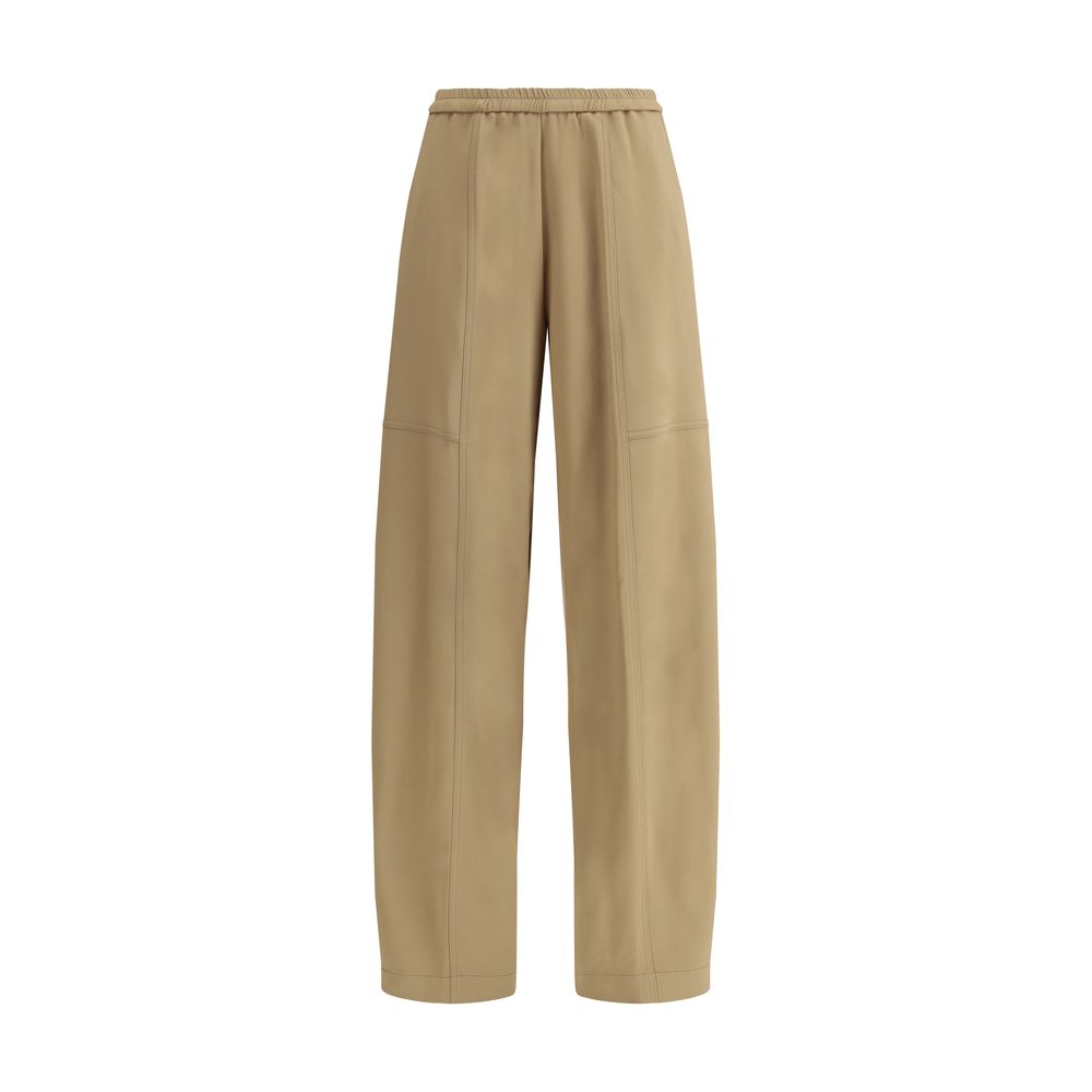 Forte_Forte Cargohose mit elastischem Bund