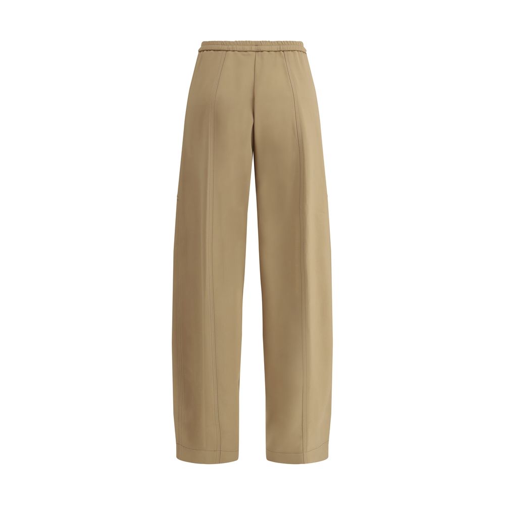 Forte_Forte Cargohose mit elastischem Bund